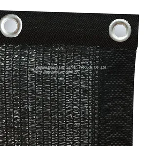 70% New Plastic 6.5 ft x 13 ft Black Sun Shade Net With UV for Garden Plants thumbnail-1