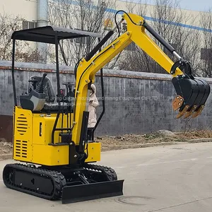 Model 17 Crawler Type Mini Excavator Kubota Diesel Powered Mini Excavator thumbnail-3