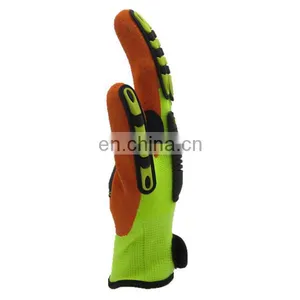 Factory Custom Industrial Anti Impact Mechanic Cut Resistant Protective Hand Working Safety Gloves thumbnail-4