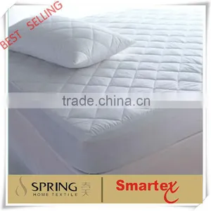 100%cotton Fabric Quilted Mattress Protector thumbnail-2