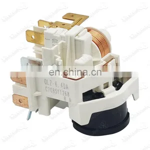 QLZ-6.40A Refrigerator Compressor Starter Relay Thermal Protector thumbnail-2