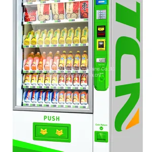 TCN ITL Paper Money Acceptor and NRI Coin Manager Vending Machine With Nayax Bank Card Reader thumbnail-4