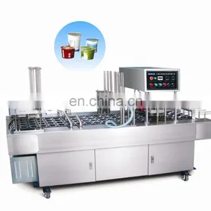 Yogurt Cup Filling and Sealing Machine thumbnail-1