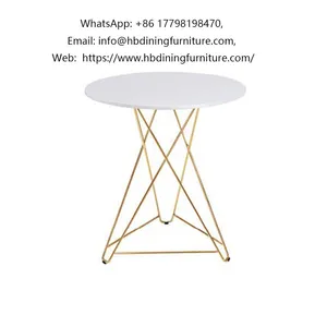 MDF Round Side Table thumbnail-1