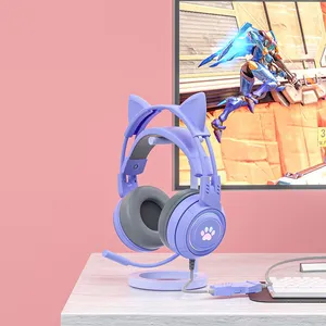 Live Streaming Earphones, E-sports Game Earphones, Cat Ear Models, Deer Ear Models thumbnail-3