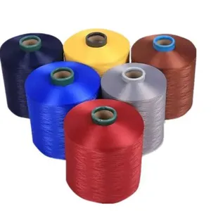 Manufacturer Polyester FDY POY DTY Yarn 50d/68d/75D/85D/90d/120d/150d/250d/300d/450d/600d Customized for Fabric thumbnail-3
