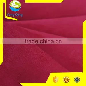 100 Polyester Warp Knitting Fabric Suede Upholstery Fabric for Bag thumbnail-2