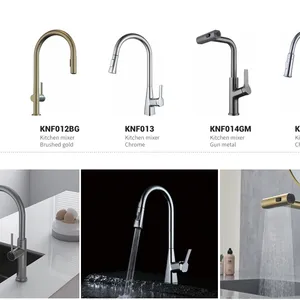 Instant Hot and Cold Water Freedom to Control Enjoy the Rain Shower Water Soft Jet Water and Pressurized Blade Water Kitchen Faucets thumbnail-1