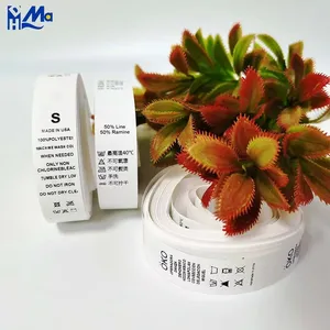 Nylon Wash Care Labels: Durable Ribbon for All Garments thumbnail-2
