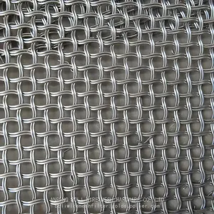 Decorative Stainless Steel Metal Coil Drapery Metal Wire Mesh Chain Spiral Curtain Mesh for Partition thumbnail-3