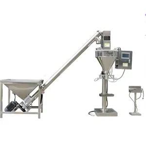 Powder Screw Feeder Powder Packing Machine Weighing Powder Filling Machine Semi Automatic thumbnail-6