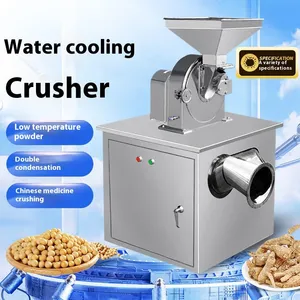 100kg Per Hour Electric Food Chemical Grinding Mill Chinese Herbal Grain Seasoning Water-Cooled Pulverizer thumbnail-2