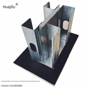High-sound-insulation Walls for Hospitals, Integrated Silent Partitions 84 for Hotels, Prefabricated Keels 112 thumbnail-3