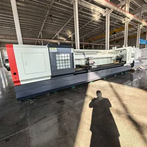 Cnc Lathe 6186 Cnc Machine Tool, 6186x5000 Cnc Horizontal Lathe, 5-meter Lathe thumbnail-4