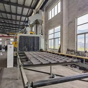 Steel Reinforced Steel Pipe Through Shot Blasting Cleaning Machine, Automatic Sand Blasting and Rust Removal Equipment thumbnail-1