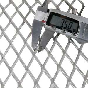 Diamond Hole Expanded Metal Steel Sheet Grating for Easy Installation Fencing thumbnail-2