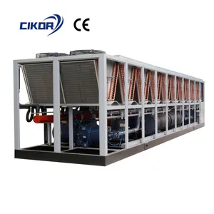 High Efficiency Air Cooled Screw Water Chiller For Industrial Cooling System thumbnail-2