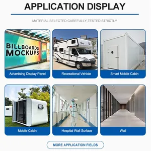 FRP Panel Lightweight Advanced RV VAN Equipment Enclosures Corrosion Aging Resistant Industrial Use Welding Pebble FRP Panel thumbnail-6
