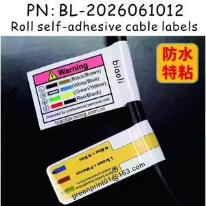 Roll Adhesive Labels for Cables & Wires thumbnail-2