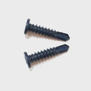 China Manufacturer Drilling Screw Stainless Steel 410 Wafer Head White Zinc Free Samples Wholesale Price thumbnail-4
