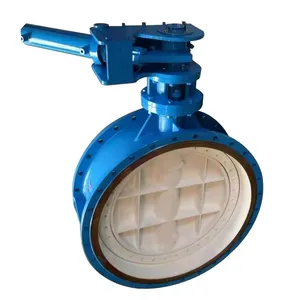 Manufacturer Direct Sales of High-quality Hydraulic Drive Flange Butterfly Valve thumbnail-1