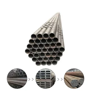 Bulk Stock SMLS Pipe - Low Carbon Steel, Black Varnish Finish thumbnail-1