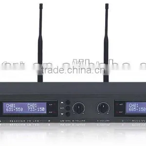 OK-8004 UHF/PLL 4 Channel Wirelesss Microphone System thumbnail-1