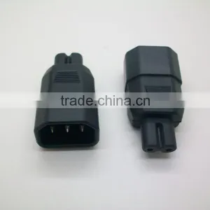 Top Quality IEC C13/C14 to C5/C6 Kettle Lead to Mickey Mouse PC Laptop Cable Adapter thumbnail-1