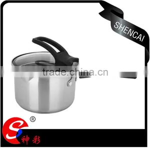 Hot Sale Detachable Handle Milk Boiling Pot/ Stainless Steel Doudle Bottom Soup&stock Pot thumbnail-1