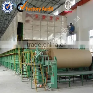 3200mm Kraft Paper Machine, Liner Paper, Fluting Paper Machine, Raw Material: Waste Paper, Straw, Virgin Pulp, OCC thumbnail-1