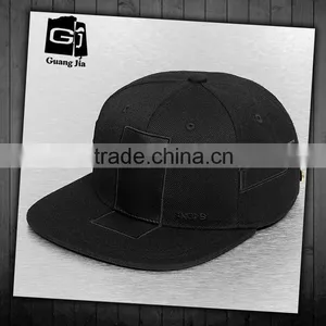 Fleece Hat Pattern Fleece Snapback Hat Making Whole Black thumbnail-1