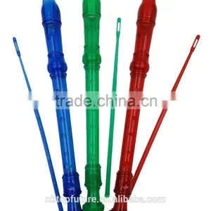 8 Holes Plastic Musical Instrument Toy Recorder Flute thumbnail-1