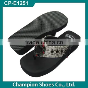 Ladies High Platform Flip Flops Wedge Platform Flip Flops thumbnail-2