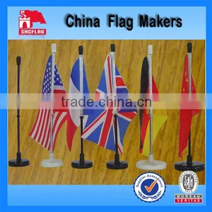 Custom Polyester 14x21cm Car Flag Car Magnet For Sports thumbnail-1