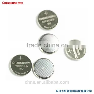 Changhong Hot Sale 3v Lithium Coin Cell CR2025 3v 150mah Lithium Battery Use for Car Keys thumbnail-3