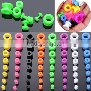 Acrylic Flesh Tunnel Piercing Jewelry thumbnail-1