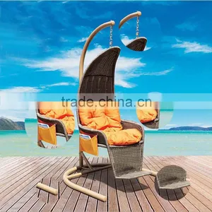 Lazy Leisure Outdoor Creative Pe Rattan Garden Sofa Lounge French Cane Chairs thumbnail-5