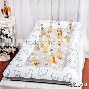Hot Selling Pvc Inflatable Salad Bar and Buffet Cooler /inflatable Floating Ice Cooler Quality Choice thumbnail-1
