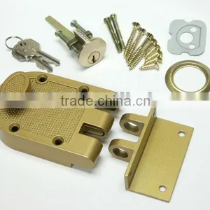 Door Lock, Jimmy Proof Single Cylinder Deadbolt thumbnail-1
