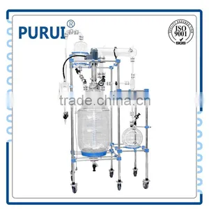 Glass Reactor Jacketed Chemical Jacketed Glass Reactor for Laborotary thumbnail-6