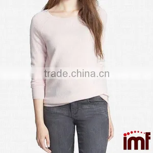 Solid Cashmere Sweater,Crew Neck Cashmere Sweater thumbnail-1