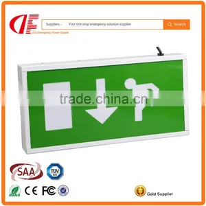 IP20 / IP40 Rechargeable Emergency LED Exit Sign Lamp Exit Light Quality Choice Most Popular thumbnail-1