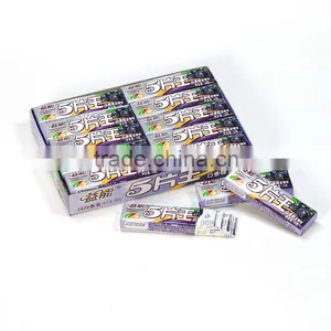 Blueberry Flavor 5 Sticks Chewing Gum thumbnail-1
