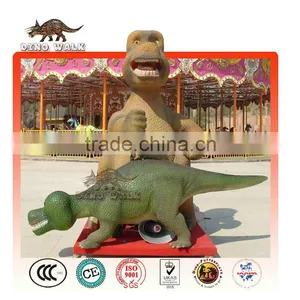 Interactive Amusement High Quality Emulation Animatronic Mini Dinosaur thumbnail-1