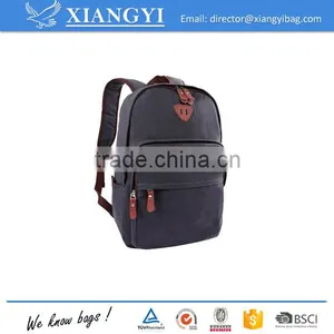 Canvas Backpack Laptop Bag Computer Bag College Bag Duffel Bag thumbnail-1