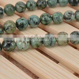 Natural Gemstone African Turquoise 4mm to 12mm Round Loose Beads thumbnail-5