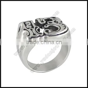 Simple Fashion Stainless Steel Band Ring thumbnail-4