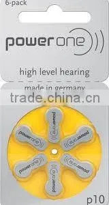 Power One Button Cell Battery for Digital Hearing Aids Zinc Air Batteries for Unitron Hearing Aid thumbnail-5