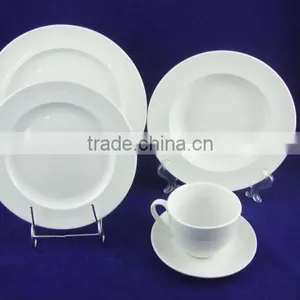 Best Selling 20 Pcs White Porcelain Dinner Set thumbnail-1