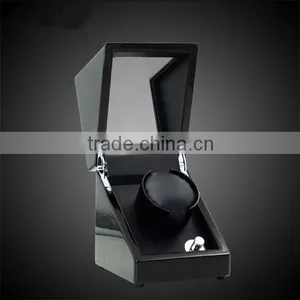 Glossy Wood Automatic Watch Winder Box thumbnail-3